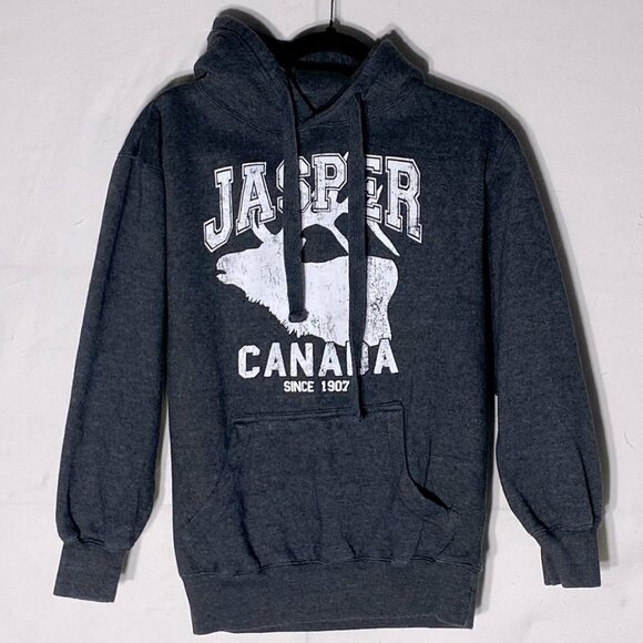 Jasper Dark Grey Jasper Canada Hoodie M - Picture 2 of 12